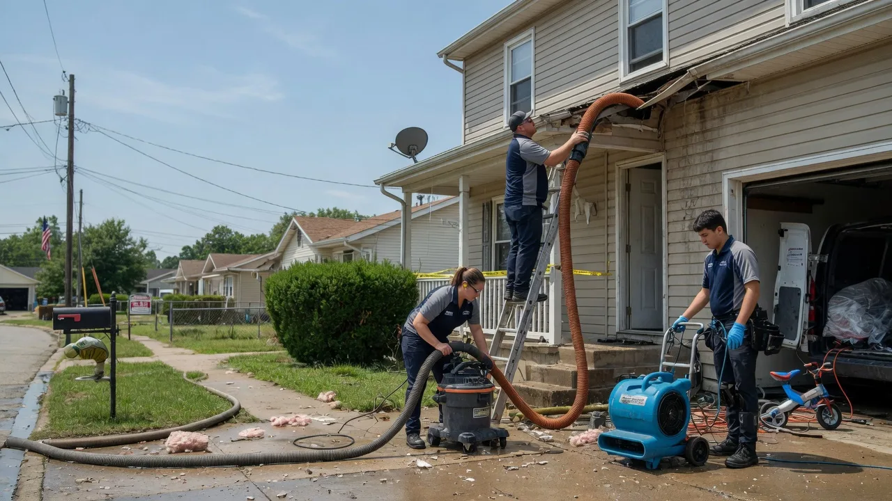 Water Damage Restoration in Bloomington, WI near me